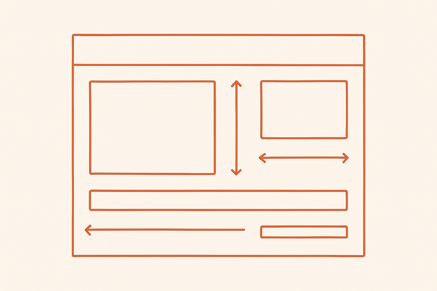 Website spacing and white space layout